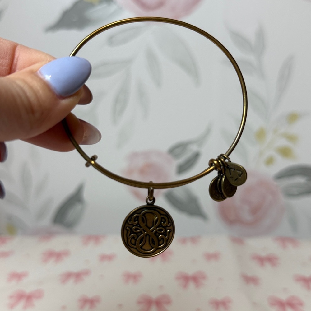 Alex and Ani Gold Bracelet Path of Life